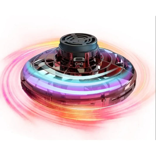 طائرة الدوران الطائرة - Flying Spinner UFO لعب وابتكار في الهواء! اكتشف متعة لا تنتهي مع طائرة الفيجيت سبينر الطائرة بتقنية الـUFO. تصميم ذكي، حركة مذهلة، وإضاءة LED ساحرة تجعلها اللعبة المثالية لك أو لأطفالك.